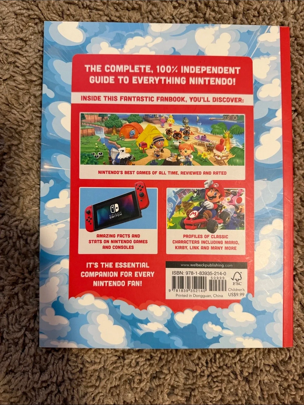 The Ultimate Nintendo Fanbook - Red & Blue Cover